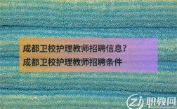 哈尔滨卫校招聘教师，具体岗位有哪些要求？