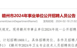 赣州民政局下属事业单位招聘何时开始？