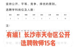 2025天心区教师招聘报名入口几时开通？
