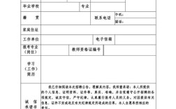 教师招聘信息表编制要点有哪些？