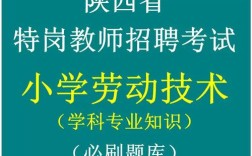 陕西省特岗教师招聘考试考什么？
