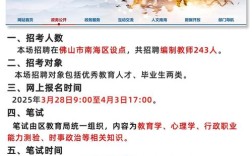 2025广东教师招聘网何时启动报名？