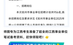 抚州事业单位2025招聘职位表何时发布？