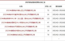 2025岱岳区教师招聘报名人数及竞争比如何？