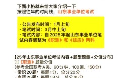山东省属事业单位考试何时举行？