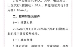 农商行2025校招何时启动？有何要求？