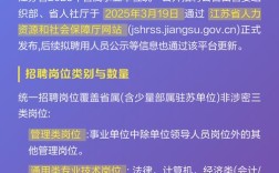 江苏省事业单位2025有何新变化？