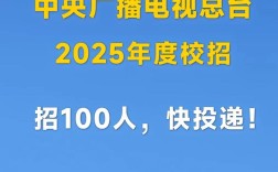 2025年CCTV校园招聘何时启动？岗位有何新变化？