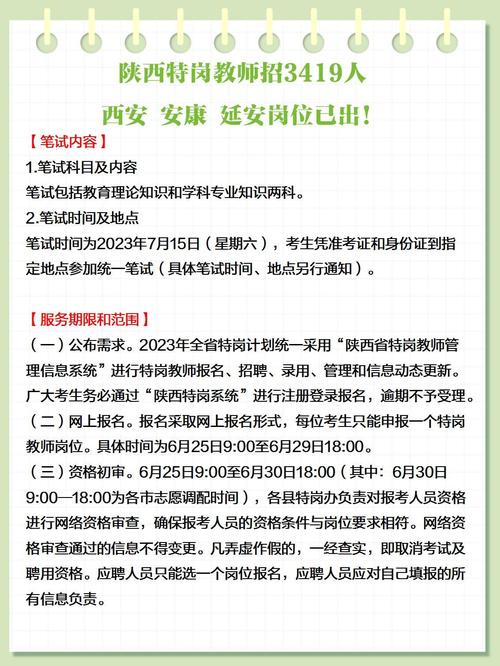 2025安康特岗教师招聘何时开始？-图2