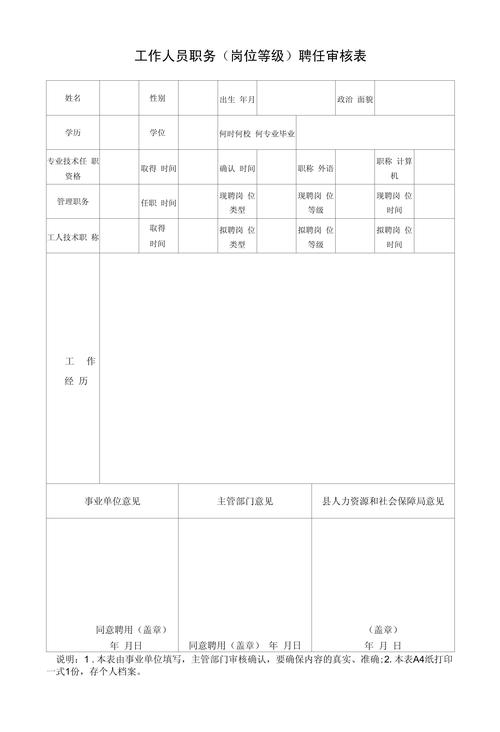 机关事业单位工人技能等级审批表如何规范填写？-图3