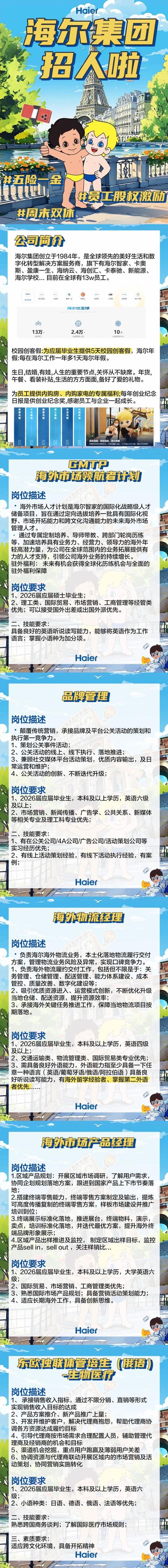 海尔2025校招，哪些岗位值得投？-图3