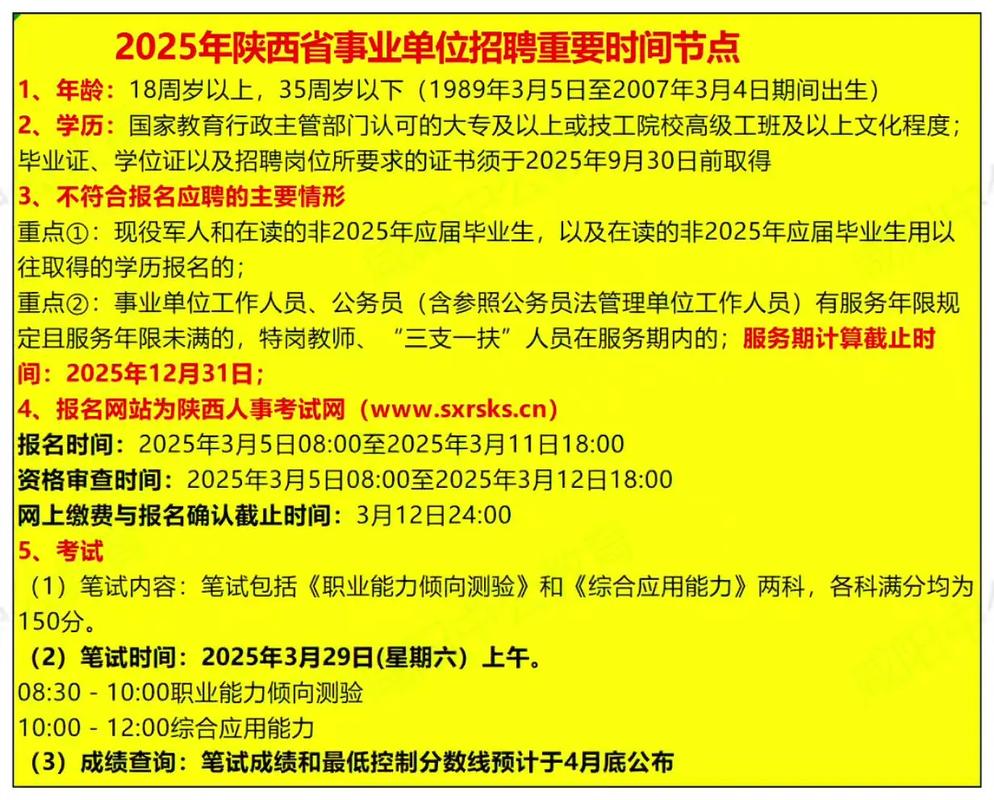 2025陕西事业单位联考何时公告?-图1 2025陕西事业单位联考何时公告?-图1