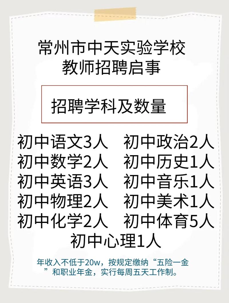 2025常州教师招聘何时启动?-图2 2025常州教师招聘何时启动?-图2