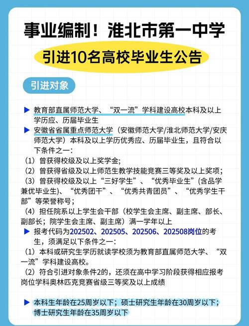 2025淮北教师招聘公告-图3 2025淮北教师招聘公告-图3
