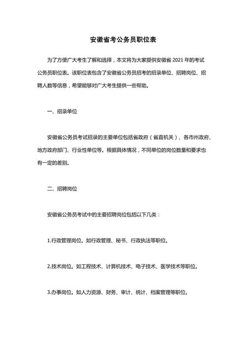 安徽省直事业单位招考岗位-图2 安徽省直事业单位招考岗位-图2