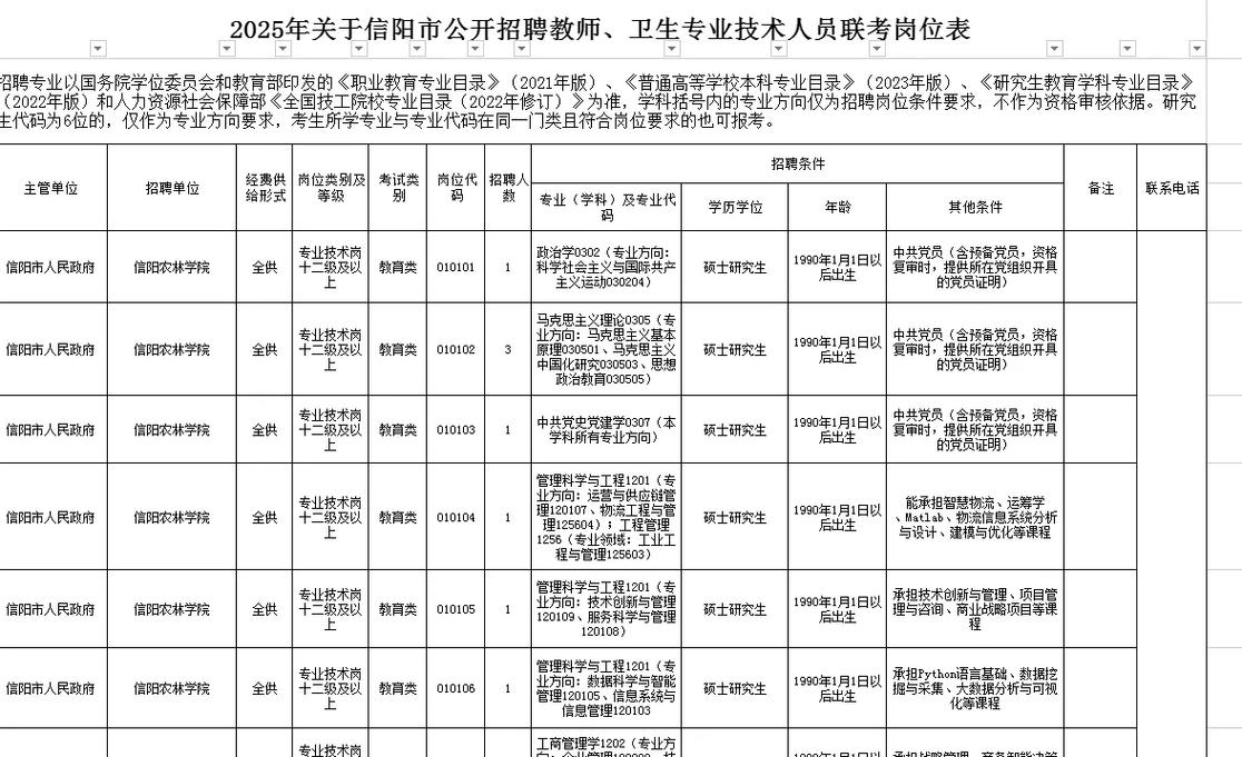 2025年信阳教师招聘-图3