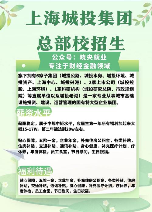 上海城投水务校招有哪些岗位？-图2