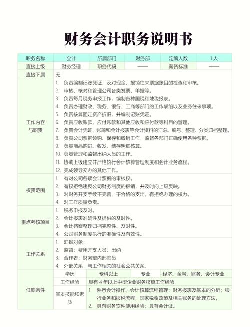 事业单位会计岗位职责具体有哪些？-图2