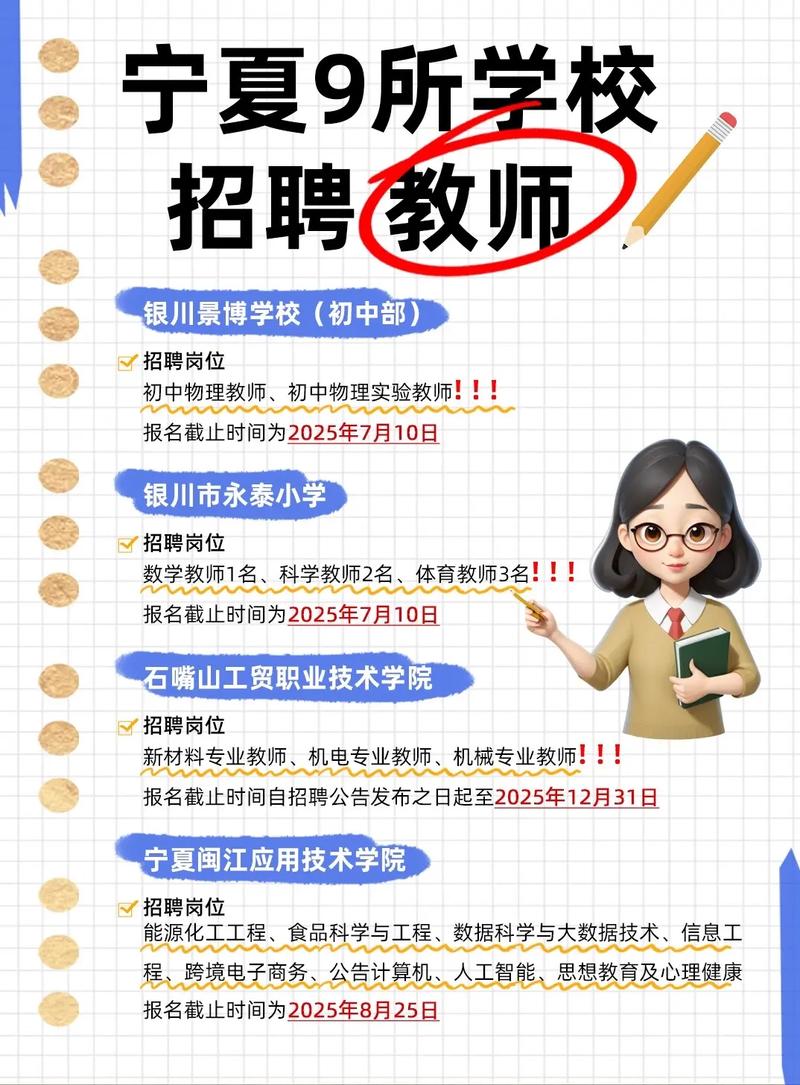 宁夏2025教师招聘何时启动?-图1 宁夏2025教师招聘何时启动?-图1