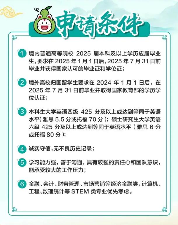 招行2025校招何时启动？有何岗位要求？-图1