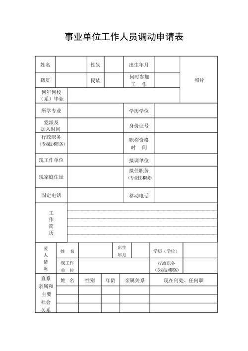 事业单位人员调动呈报表，如何规范填写与审批？-图3