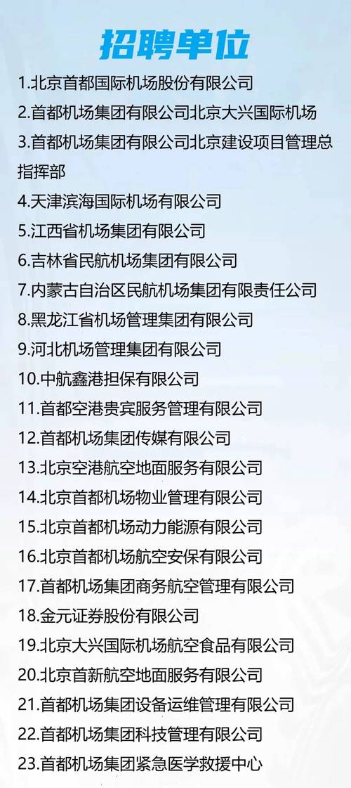 机场2025校招何时启动?岗位要求有哪些?-图1 机场2025校招何时启动?岗位要求有哪些?-图1