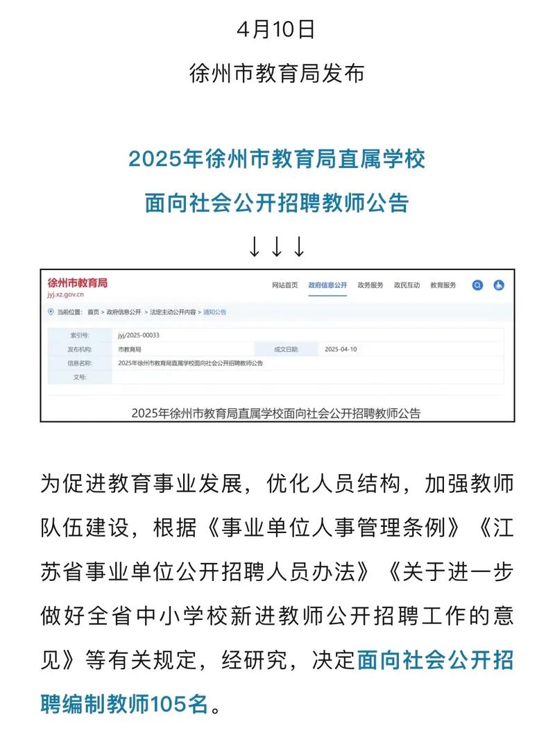 2025徐州教师招聘何时启动？-图2