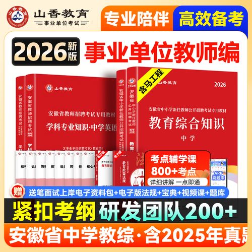 安徽教师招聘考什么内容？-图3