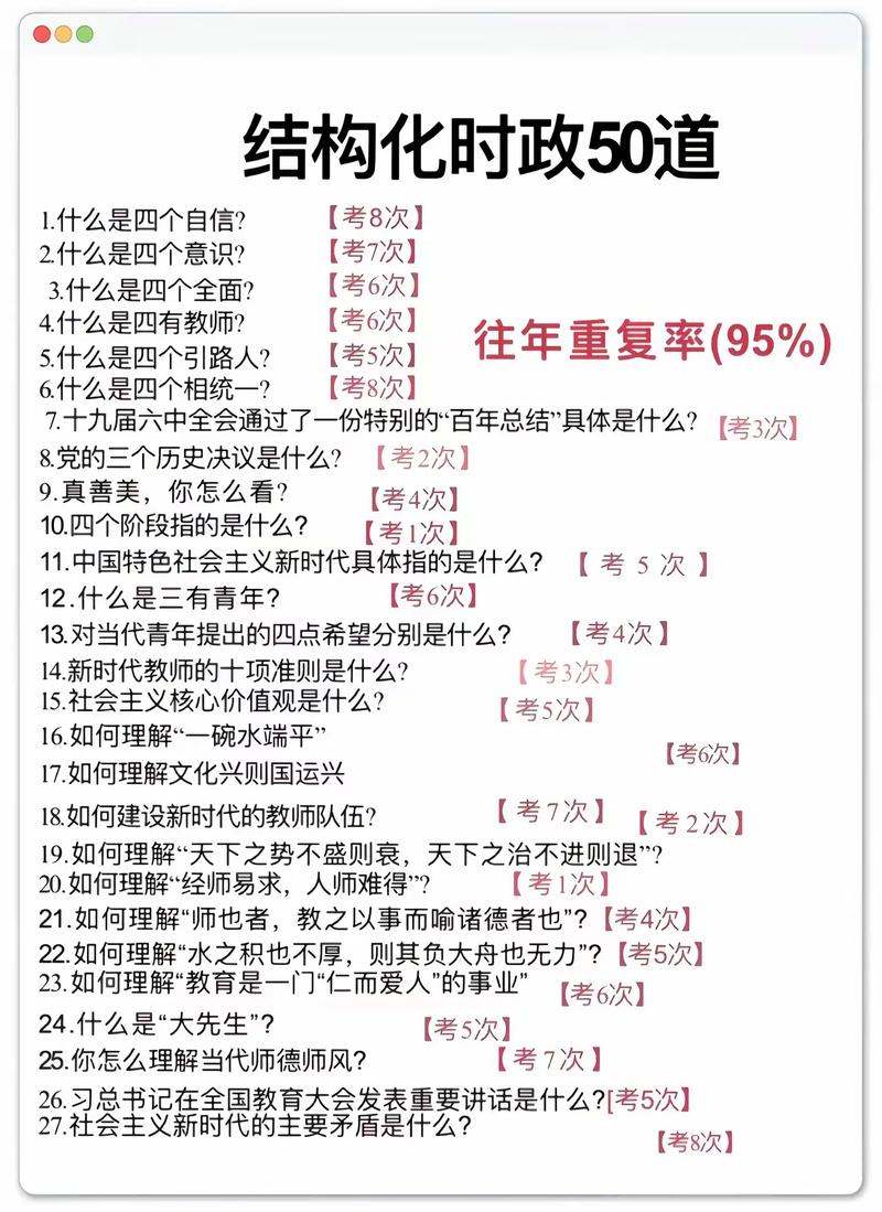 教师招聘结构化面试题库怎么高效备考？-图1