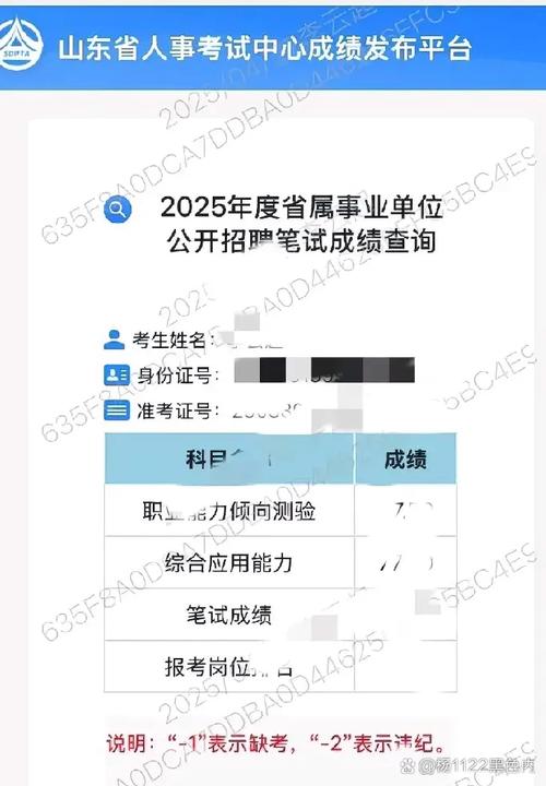山东事业单位成绩何时可查?-图1 山东事业单位成绩何时可查?-图1