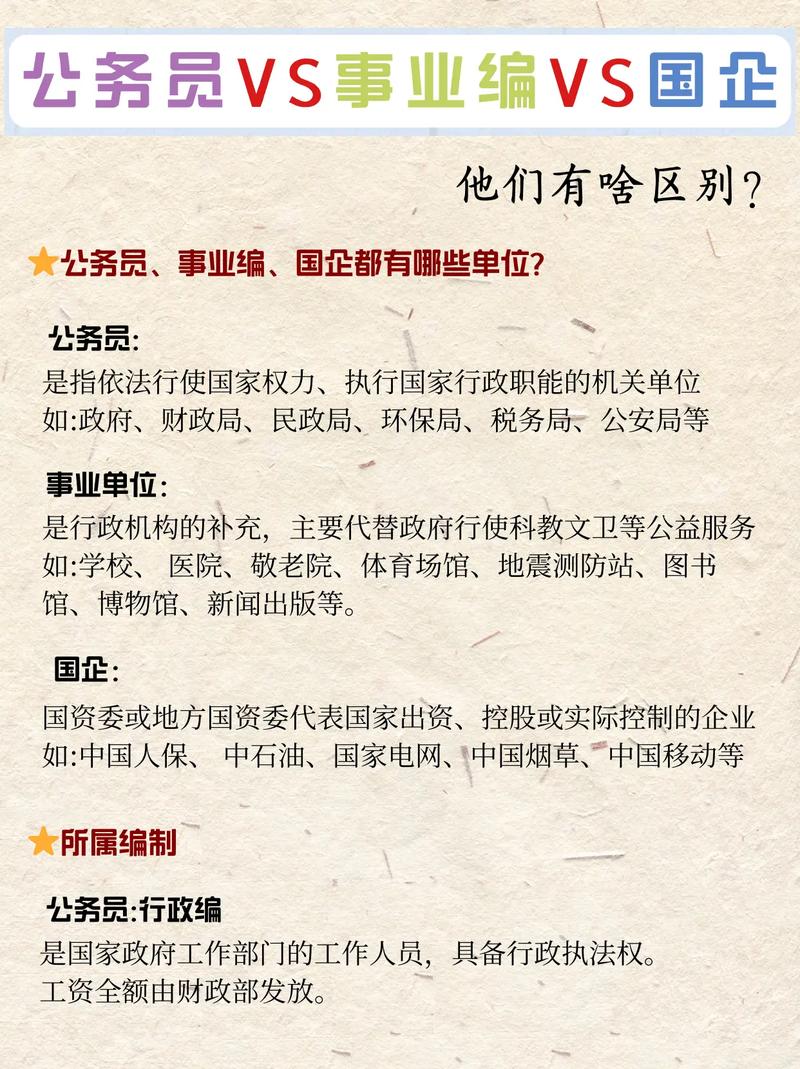 事业编和公务员，到底有啥区别？-图2