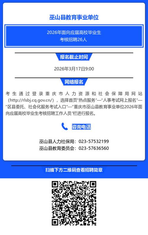 2025巫山教师招聘何时开始？-图2